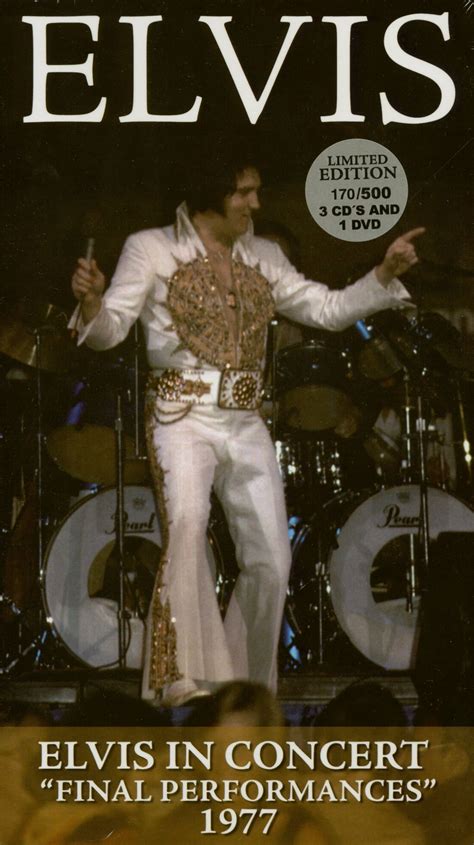 elvis in concert album 1977